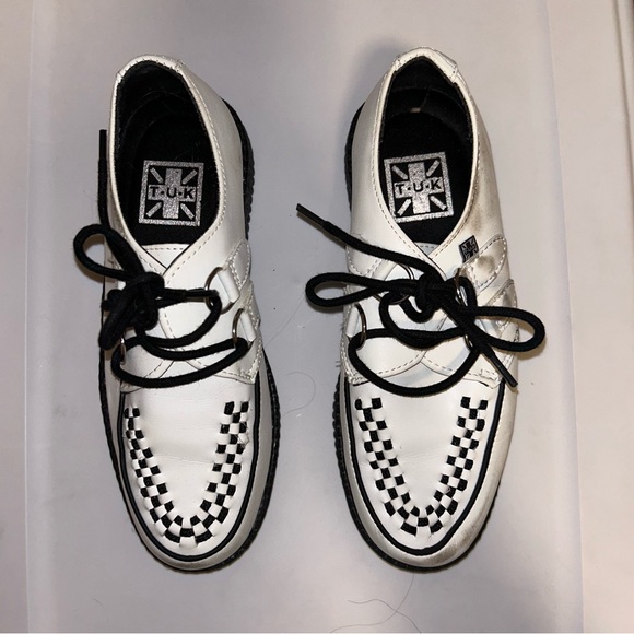 TUK white creeper platform shoe - Picture 2 of 3